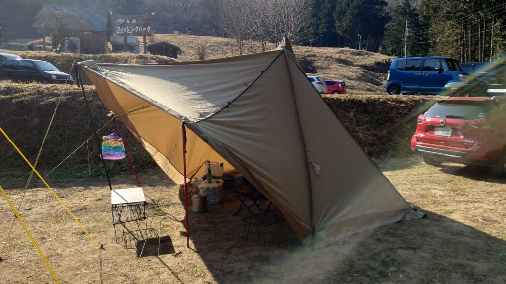 柏倉フィッシングパークタッソTC六角形張り出しスタイル