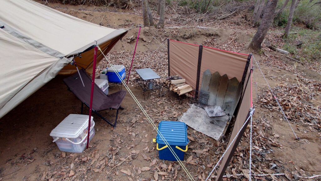 タッソTCオープンスタイルと陣幕mini