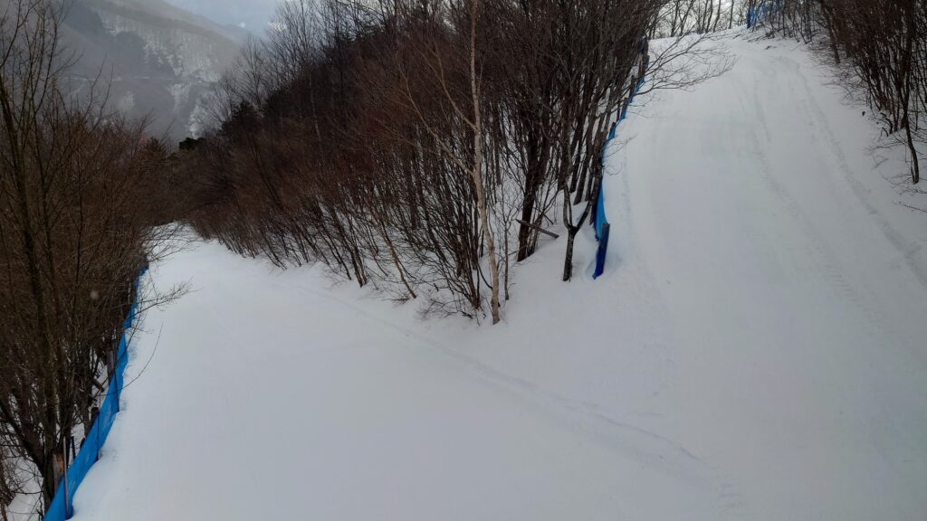 赤沢スキー場第2リフト迂回コース