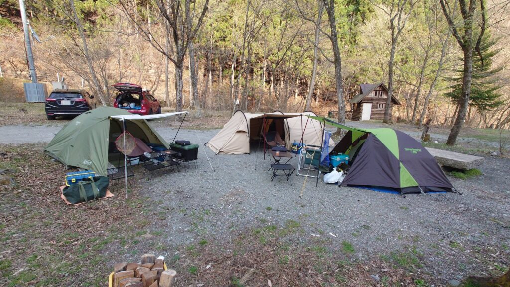 渓流釣り場ようらくキャンプサイト