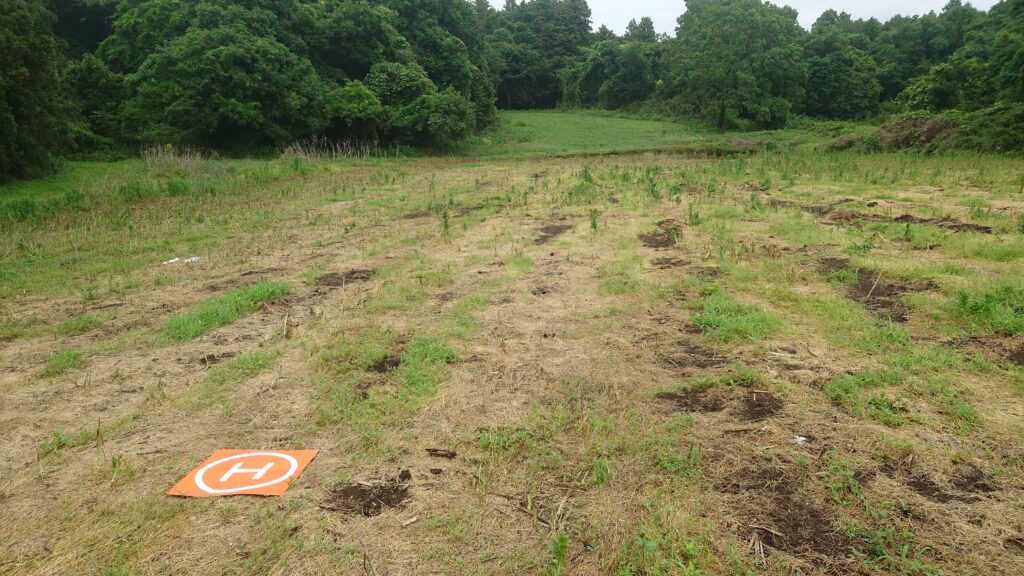 しもはじ埴輪やんぷじょうドローン飛行エリア