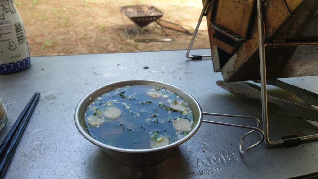 インスタントのお味噌汁