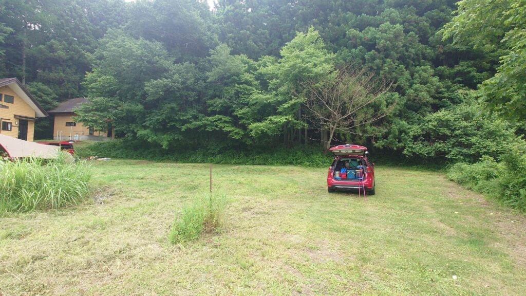 みょりふるさと体験村キャンプ場Aサイト