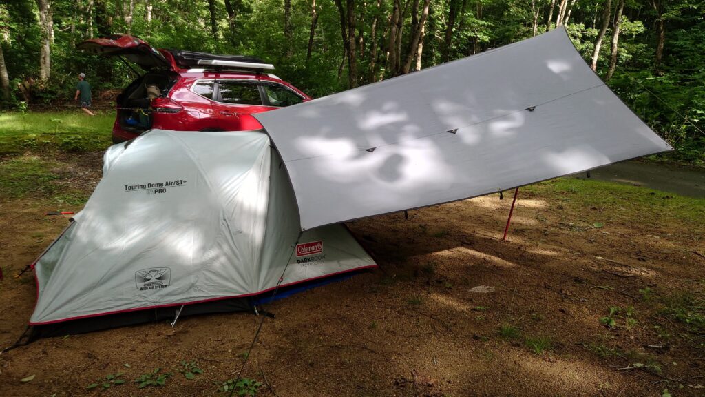 ColemanツーリングドームAIR/ST+と男前タープ