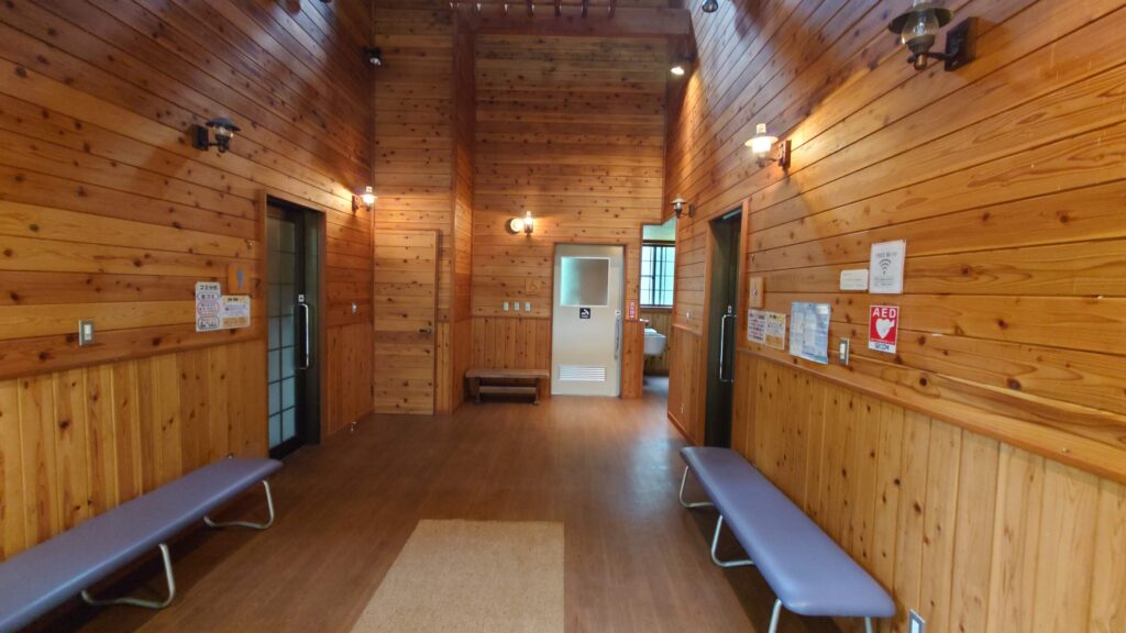 サニタリー棟内部