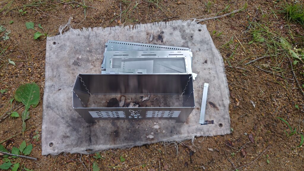 DODすけもえファイヤーフレームの組み立て