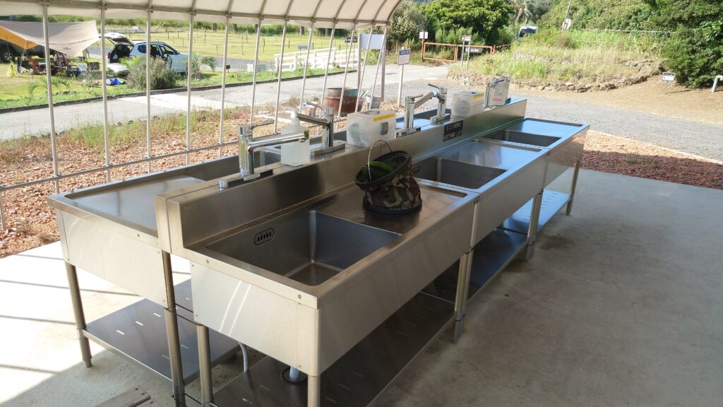 recamp館山炊事場