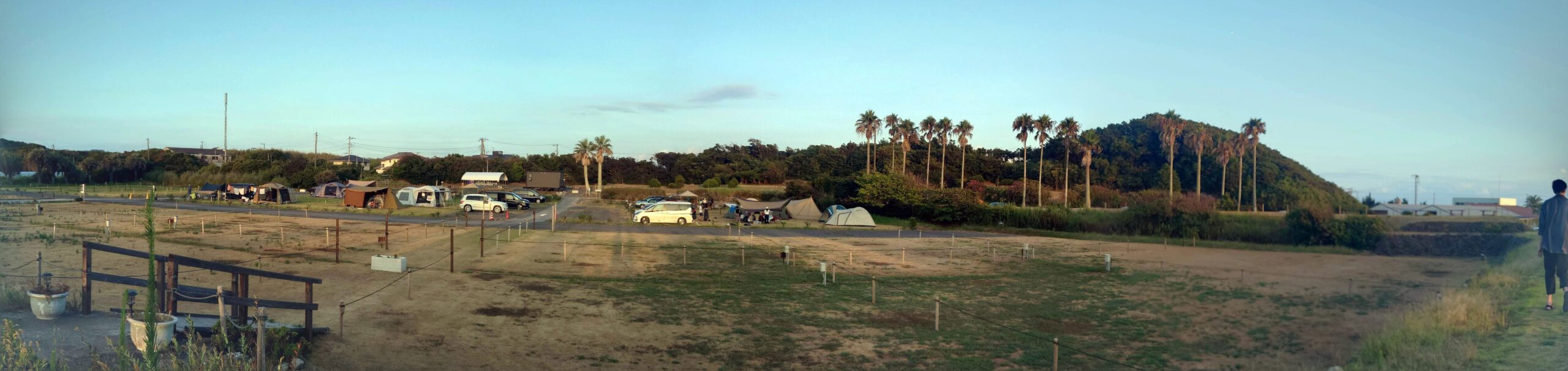 RECAMP館山オートサイト遠景