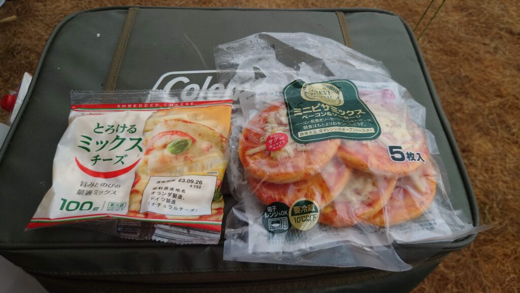 ミニビザととろけるミックスチーズ