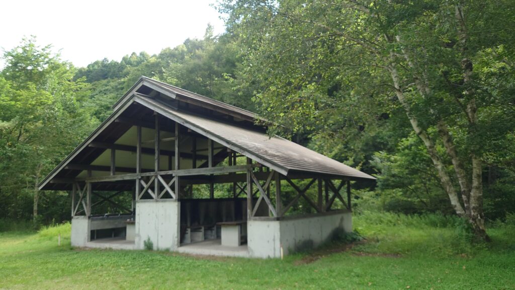 土呂部高原キャンプ場炊事場