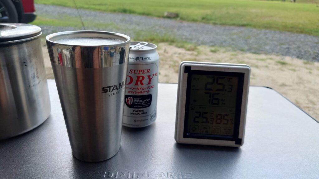 高萩ユーフィールドで乾杯