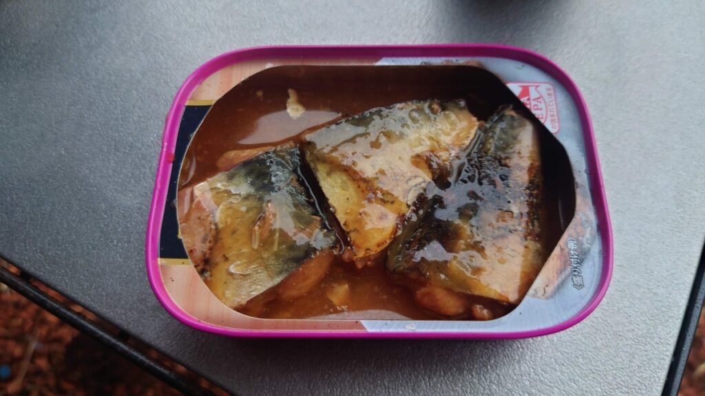 鯖の生姜焼きの缶詰
