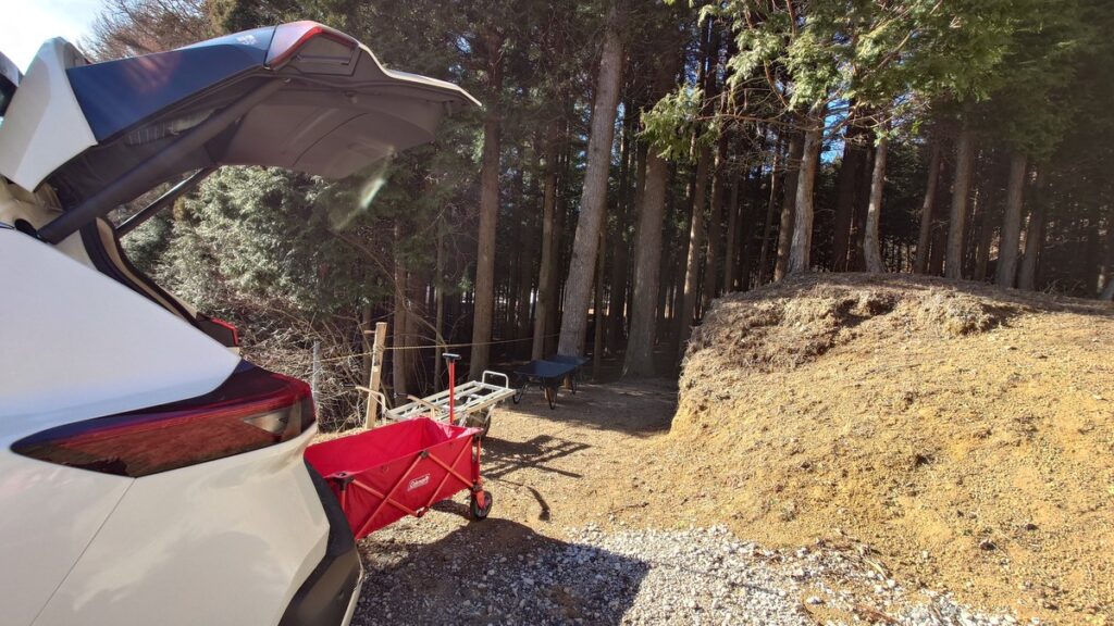 Mauka Resort AZMY 林間サイト入り口