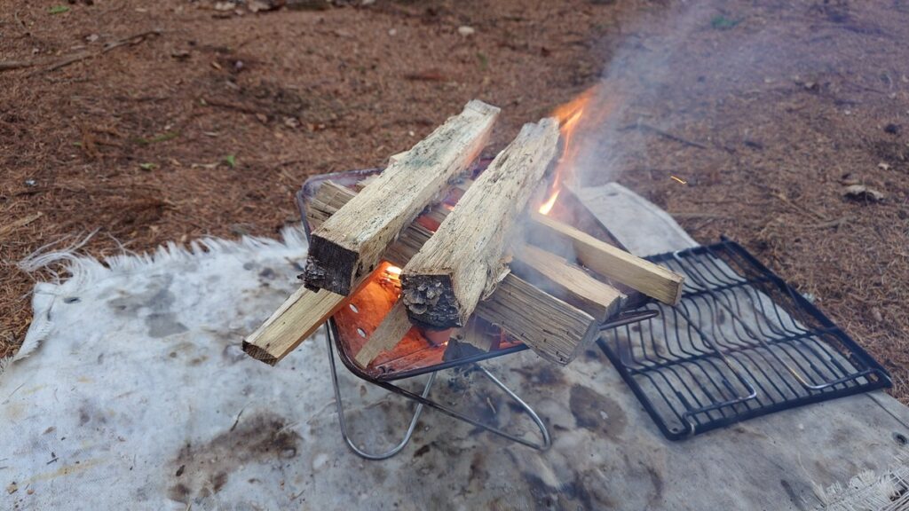 Mauka Resort AZMY 薪使い放題で豪華な焚火