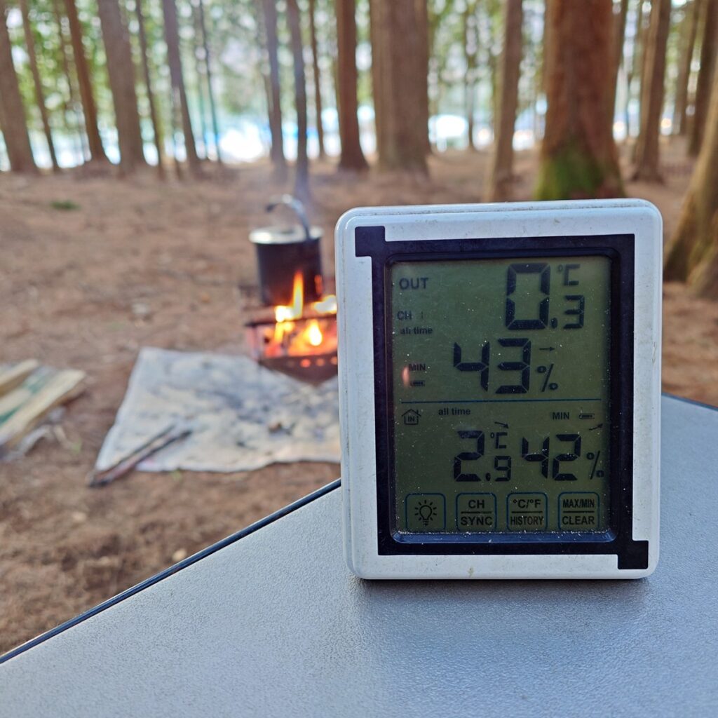 Mauka Resort AZMY 12月半ば最低気温