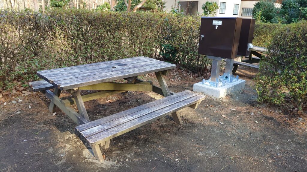 那須野が原公園オートキャンプ場電源周り