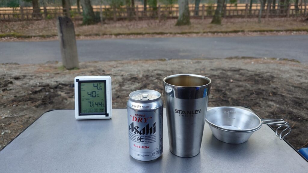 風呂上がりにアサヒスーパードライ