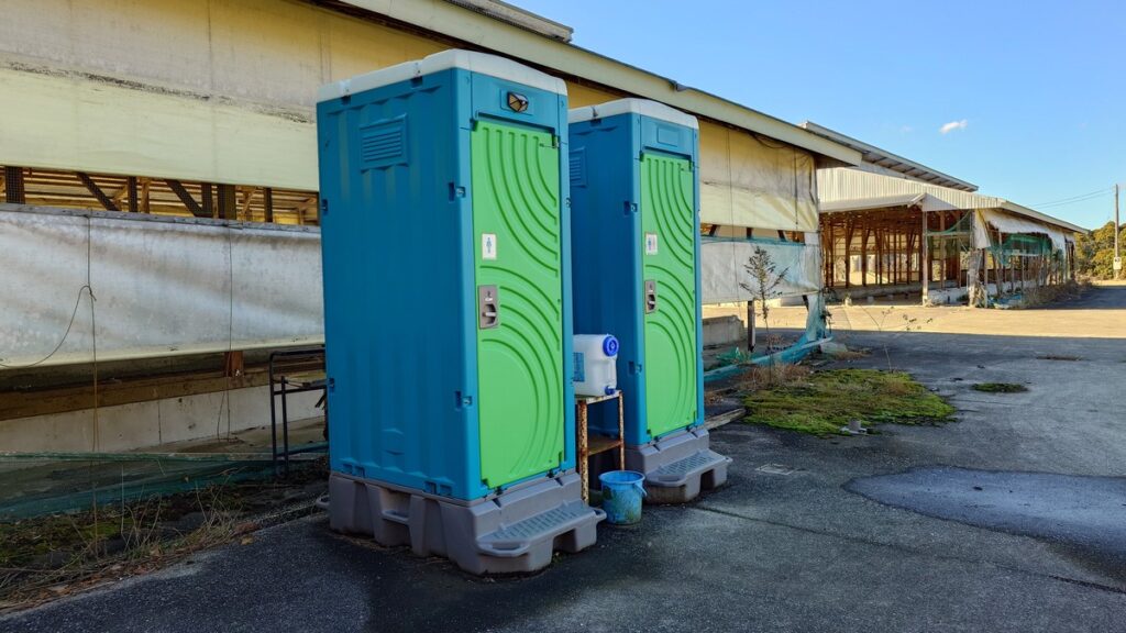 御宿ドローン＆キャンプＡサイト方面のトイレ