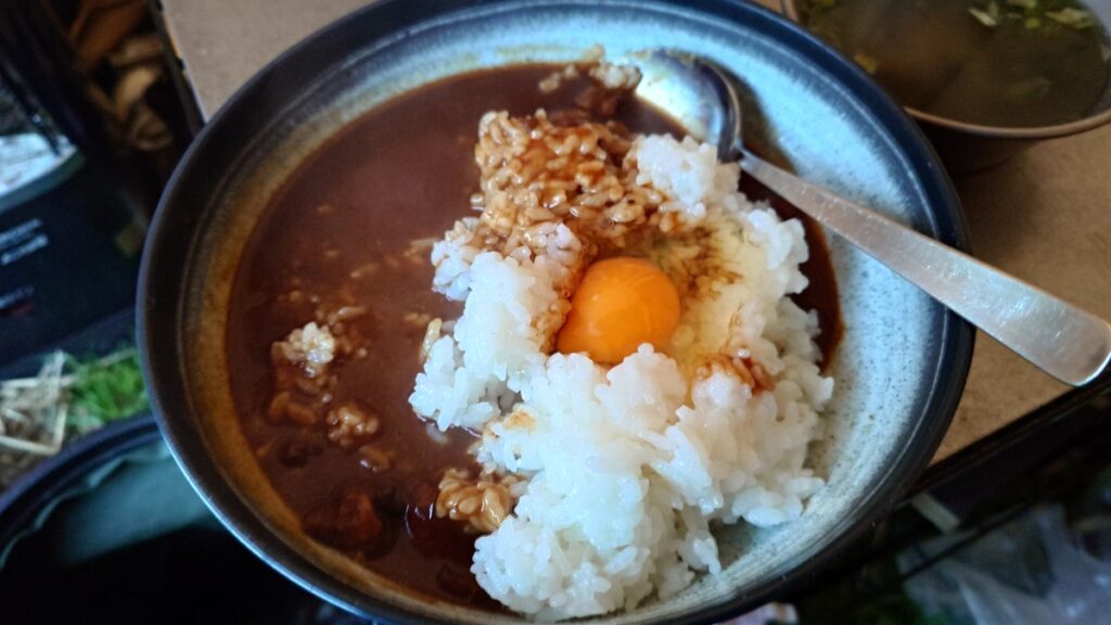 たまご＆カレーライス