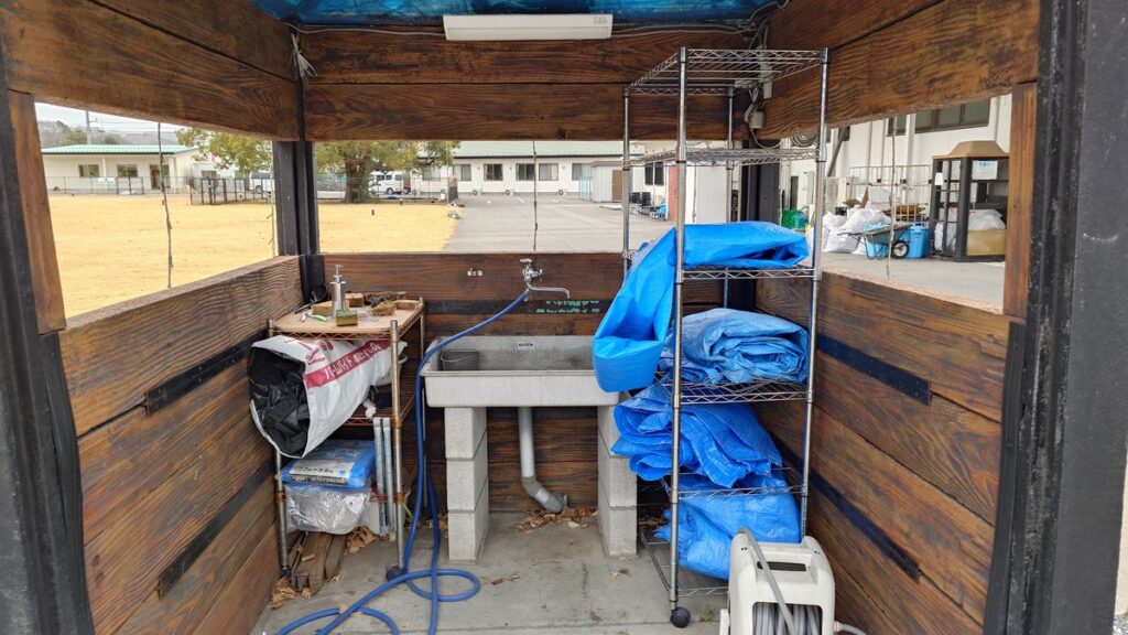 くすのきキャンプ場水場