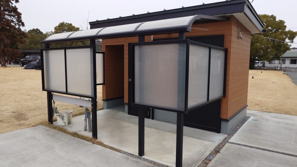 くすのきキャンプ場トイレ