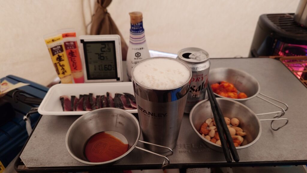 ビールとおつまみ