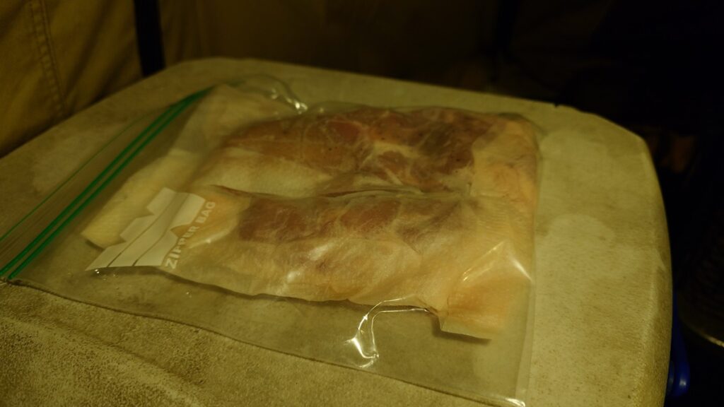 下ごしらえした鶏胸肉