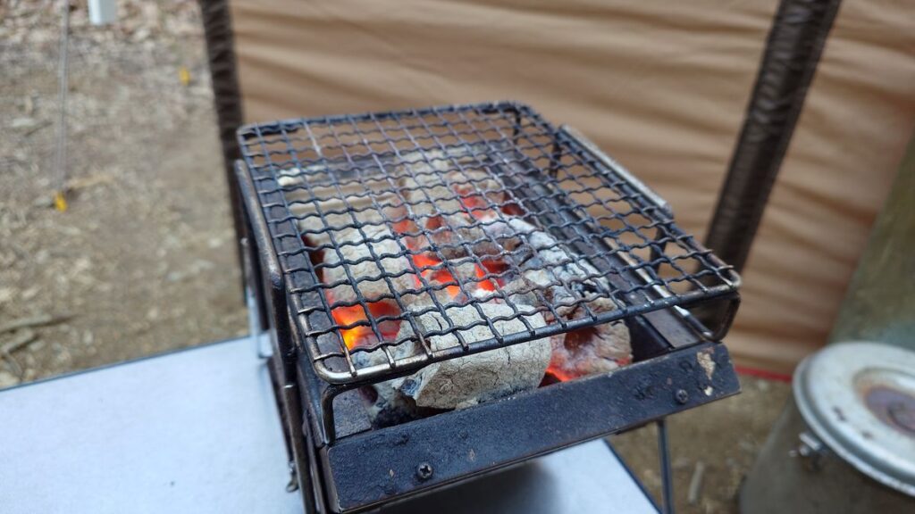 ユニセラminiに移した炭