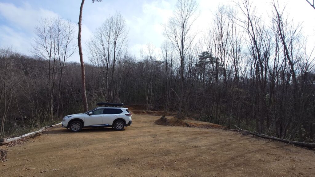 栃木の森キャンプ場山頂エリア