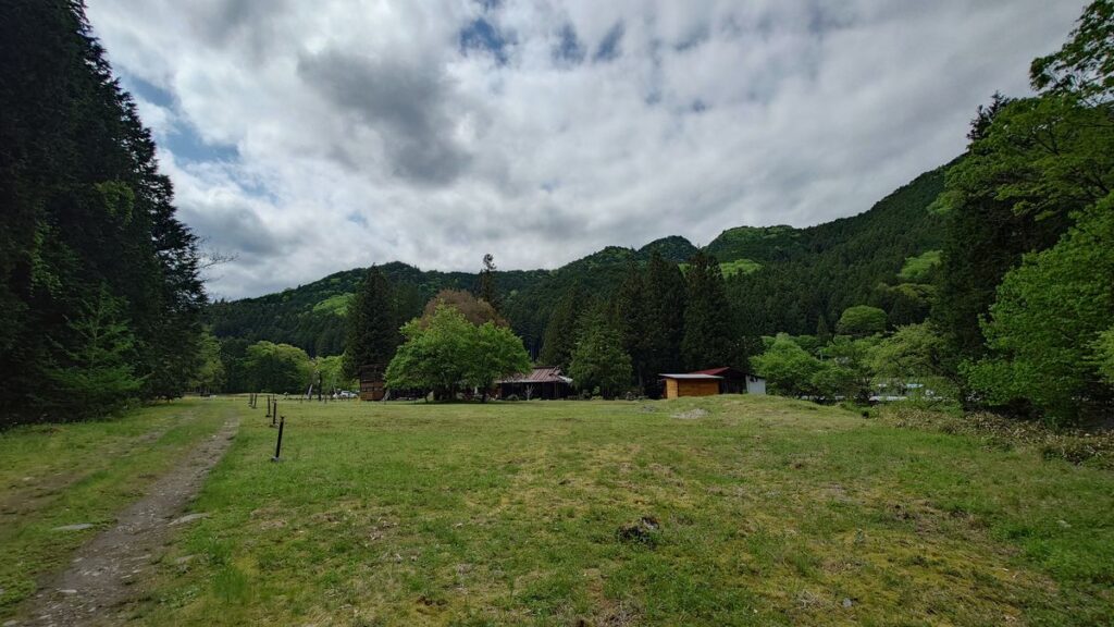 GLYPH前日光店キャンプ場プライベートエリア