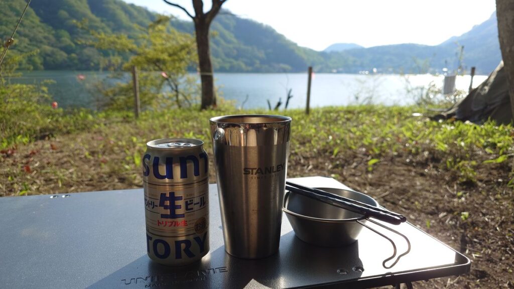 サントリー生ビールで乾杯