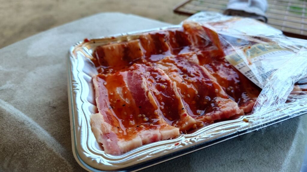 味付け牛バラ肉