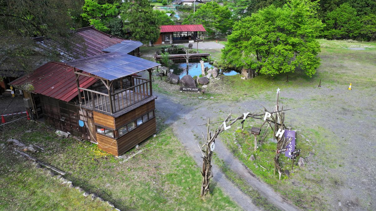 GLYPH前日光店キャンプ場