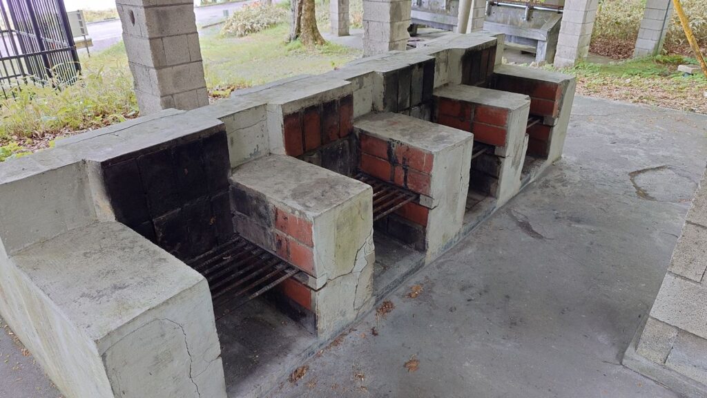 県立赤城公園キャンプ場かまど