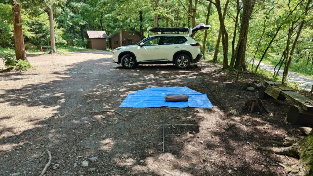 テント設営エリア