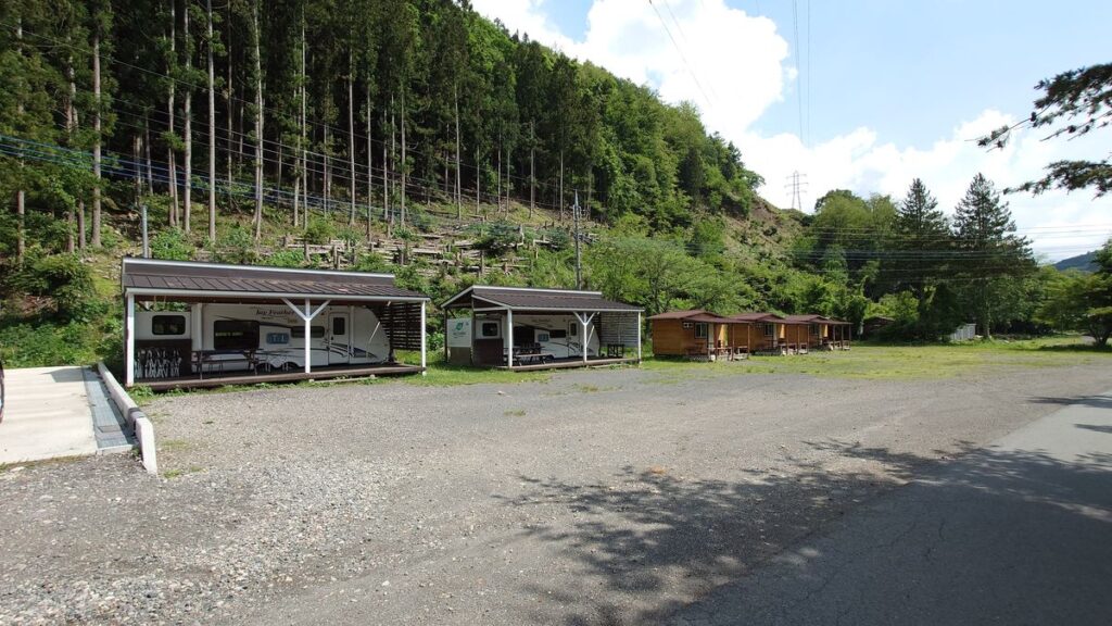 グリーンパークふきわれトレーラーハウス･キャビンエリア