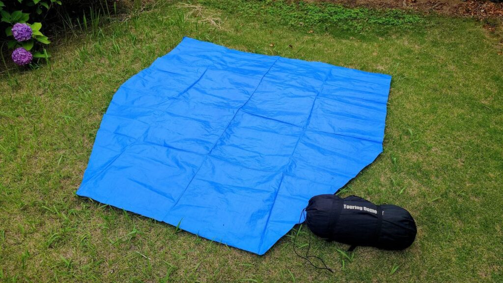 ツーリングドーム用自作グランドシート