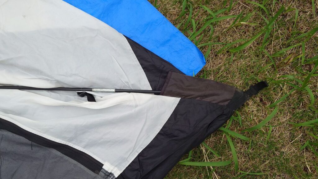 ツーリングドームST設営その２