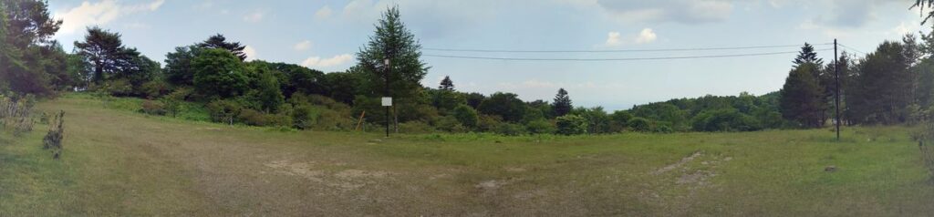 山の駅たかはらSTARLIGHTCAMPBASE夜景サイト全景