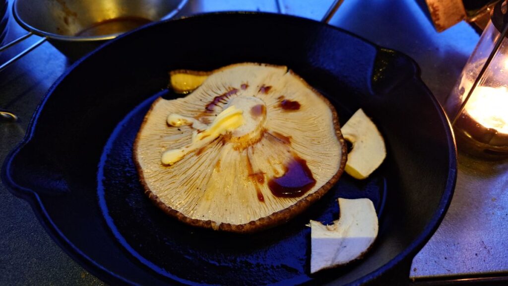 椎茸のステーキ