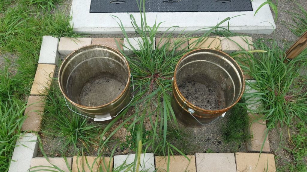 日光たかとくキャンプステーション灰捨て場