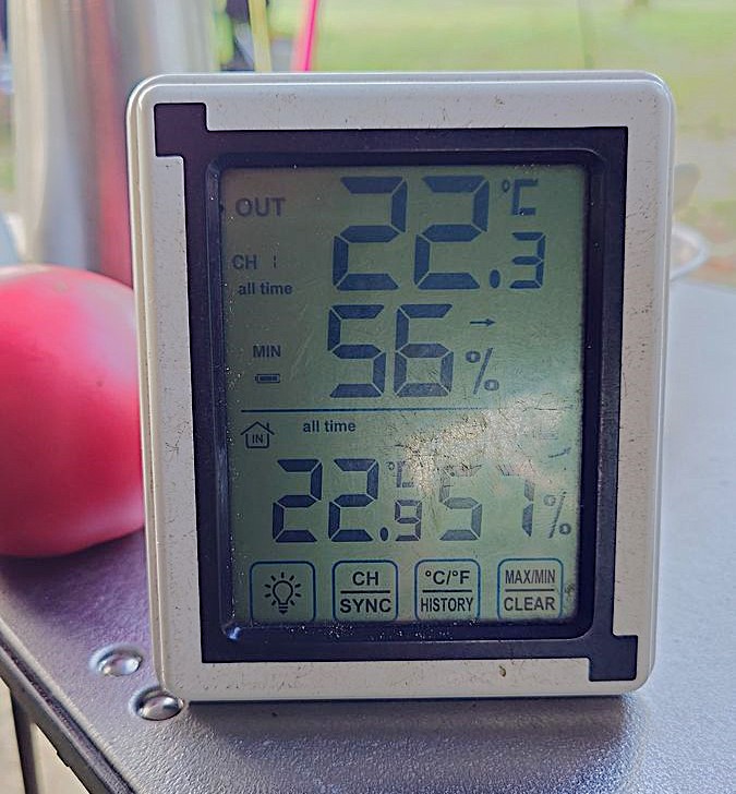 RECAMP勝浦8月4日最低気温