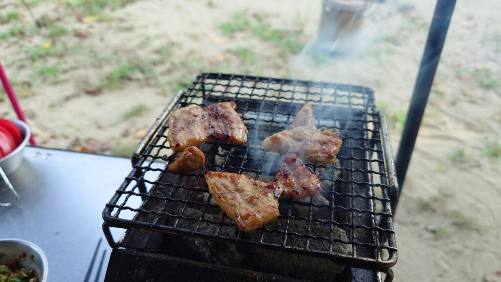 豚バラ肉の焼き肉