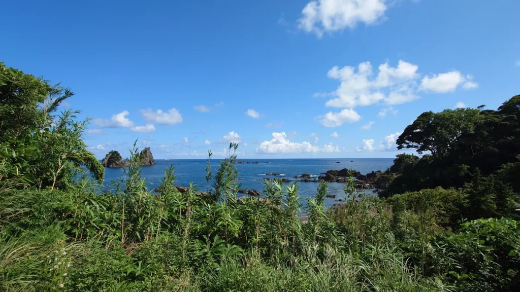 Alica Beach 南伊豆 オーシャンビューオートサイトから太平洋を望む