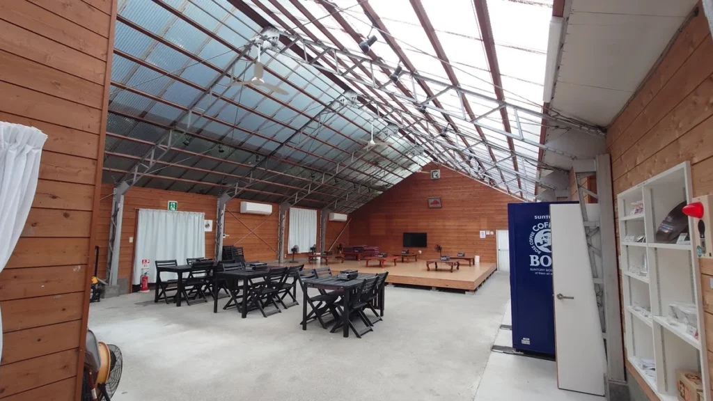 AlicaBeach南伊豆休憩所内部