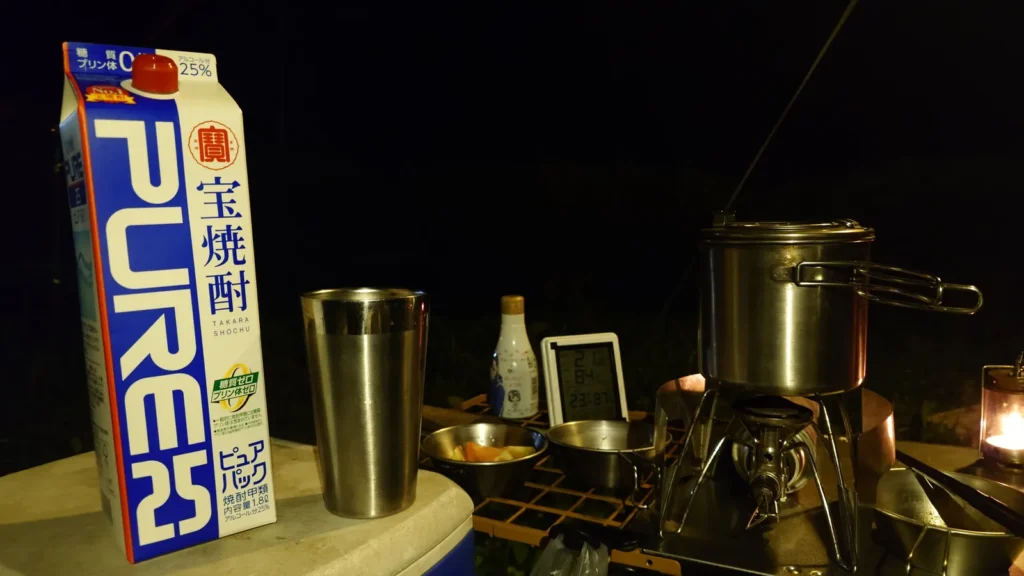 焼酎の紙パックボトル