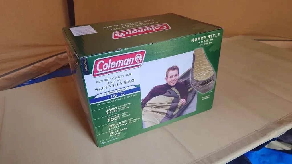 Coleman Extreme WHEATHER Mummy箱