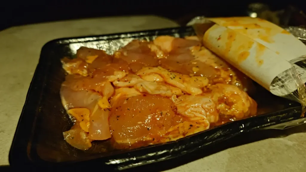 若鶏肩肉ガーリック＆チーズ