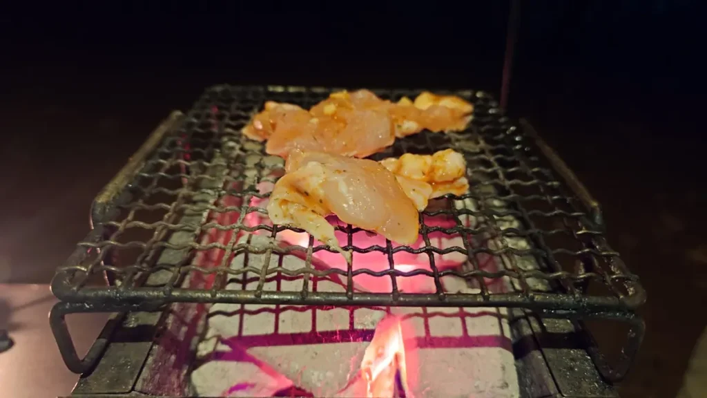 若鶏の肩肉炭火焼き