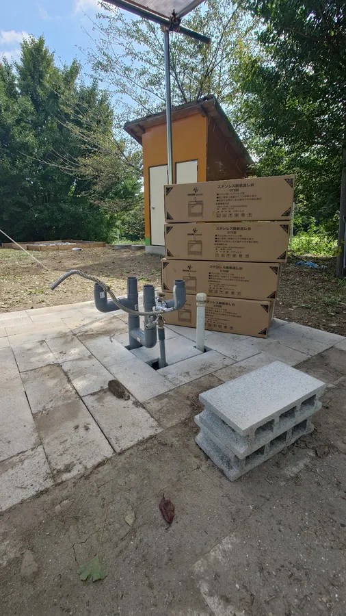 ナイトビューあかぎ水場シンク到着